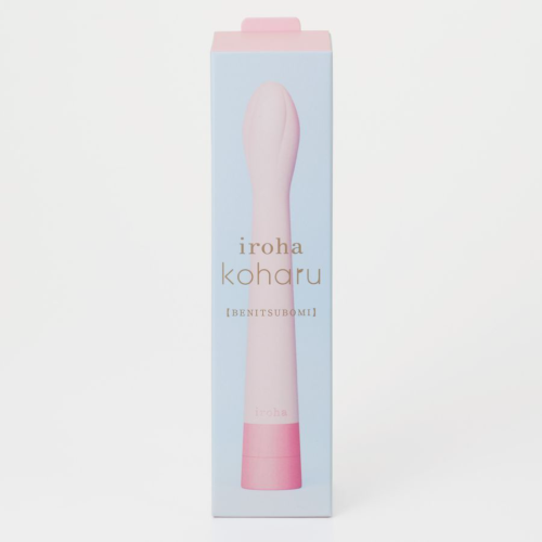 Розовый вибратор Iroha Koharu Benitsubomi - 16 см. - 3