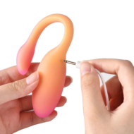 Оранжевый вибратор Flamingo Max - 2