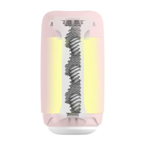 Розовый мастурбатор Tenga Puffy - 2