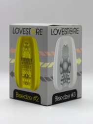 Желтый мастурбатор-яйцо Bisedze - 5