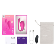 Розовый вибратор We-Vibe Jive 2 - 6