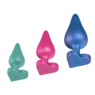 Набор из 3 анальных пробок Romp Luster - 1