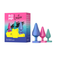 Набор из 3 анальных пробок Romp Luster - 3