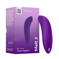 Фиолетовый бесконтактный клиторальный стимулятор We-Vibe Melt 2 - 4