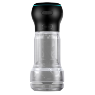 Набор PowerBlow Feel Pocket Stroker Crystal: мастурбатор и интерактивная насадка - 1