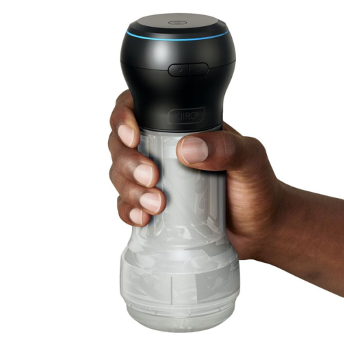 Набор PowerBlow Feel Pocket Stroker Crystal: мастурбатор и интерактивная насадка - 5