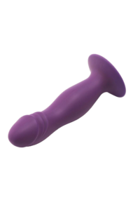 Фиолетовый фаллоимитатор Pleasure Dildo - 14,6 см. - 2