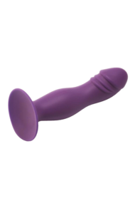 Фиолетовый фаллоимитатор Pleasure Dildo - 14,6 см. - 3