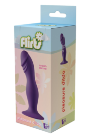 Фиолетовый фаллоимитатор Pleasure Dildo - 14,6 см. - 4