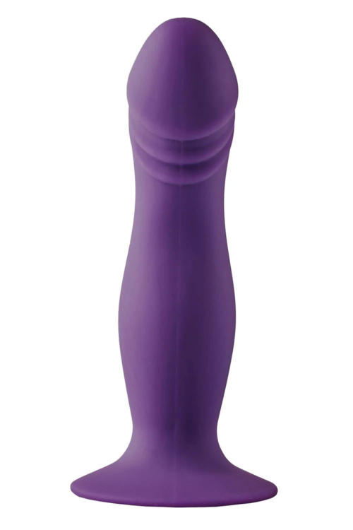Фиолетовый фаллоимитатор Pleasure Dildo - 14,6 см. - 1