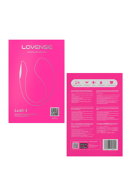 Розовое виброяйцо Lovense Lush 4 - 5