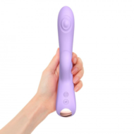 Сиреневый вибратор-кролик Bunny Clyde - 22,5 см. - 6