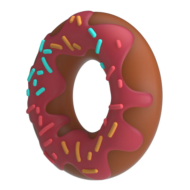 Эрекционное кольцо в форме пончика Berry - 1