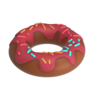 Эрекционное кольцо в форме пончика Berry - 2