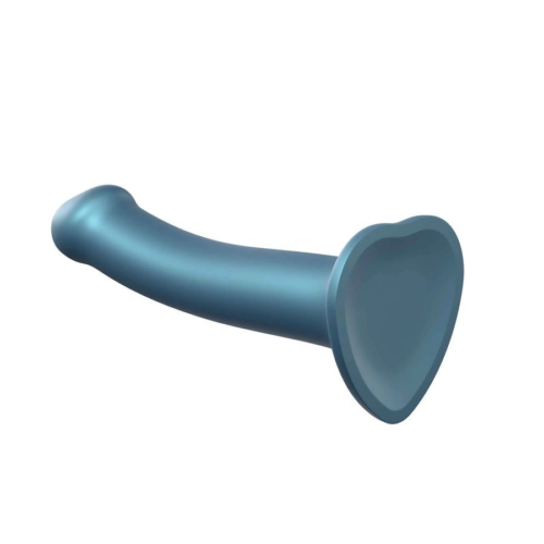 Голубой фаллоимитатор Mono Density Dildo Size M - 16 см. - 1