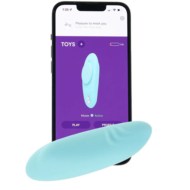 Аквамариновый вибратор We-Vibe Moxie+ - 2