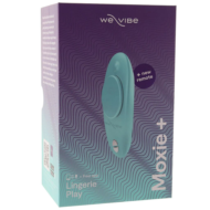 Аквамариновый вибратор We-Vibe Moxie+ - 5