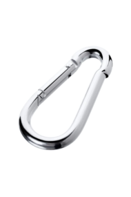 Серебристый карабин TOYFA Metal - 1