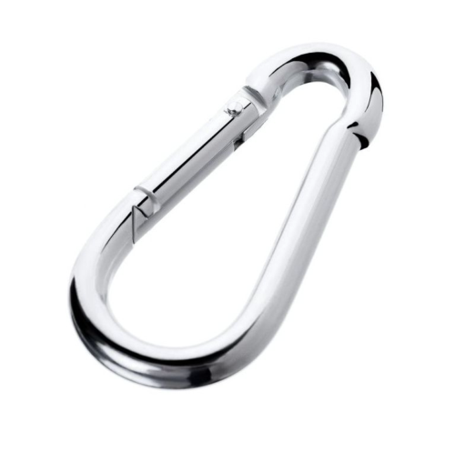 Серебристый карабин TOYFA Metal - 0