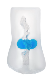 Прозрачный реалистичный мастурбатор Juicy Pussy Subtle Crystal - 7