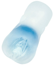 Прозрачный реалистичный мастурбатор Juicy Pussy Subtle Crystal - 0