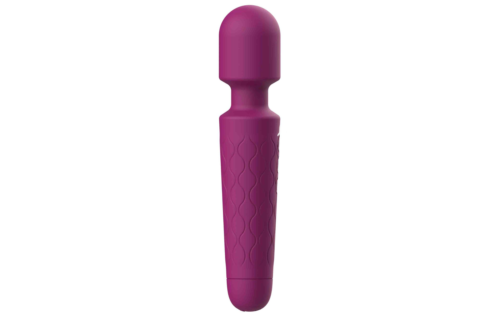 Фиолетовый жезловый вибромассажер Dreaming Wand - 20 см. - 2