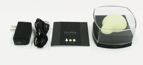 Зелёный вибромассажер для женщин IROHA MIDORI - 1