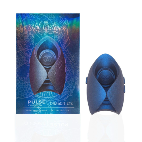 Синий инновационный мужской осциллятор Pulse Solo Essential Dragon Eye - 4