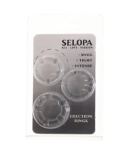 Набор из 3 эрекционных колец Erection Rings Set - 4