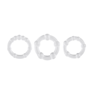 Набор из 3 эрекционных колец Erection Rings Set - 0