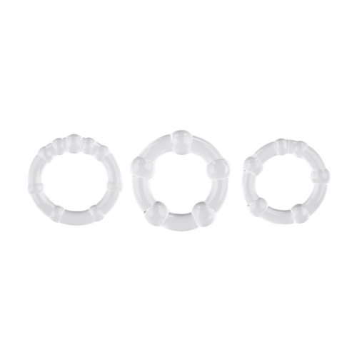 Набор из 3 эрекционных колец Erection Rings Set - 0