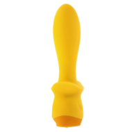 Желтая анальная вибропробка Mellow Yellow - 13,5 см. - 3