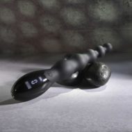 Черный анальный вибростимулятор Backdoor Baton - 24,1 см. - 11