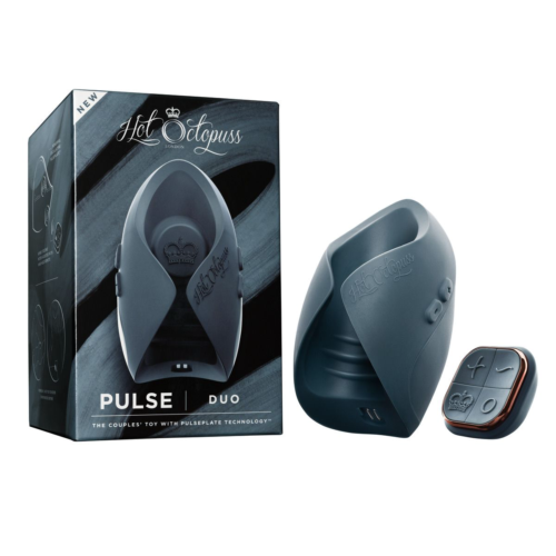 Инновационный мужской вибратор с пультом ДУ Pulse Duo - 1