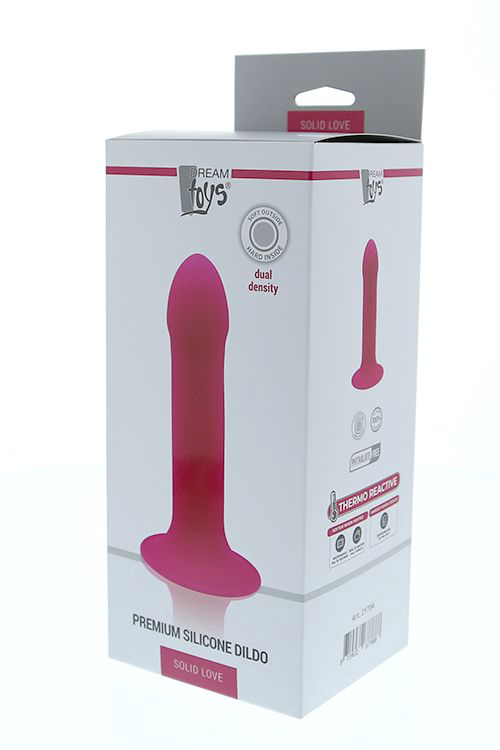 Розовый фаллоимитатор-реалистик PREMIUM DILDO 7INCH - 16,5 см. - 2
