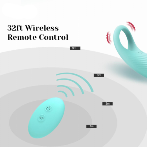 Кольцо на пенис с вибрацией и дистанционном управлении Vibrating Cock Ring - 3