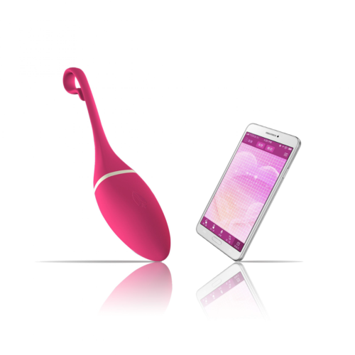 Розовый тренажер Кегеля с вибрацией Irena I App Controlled VIbrator - 1
