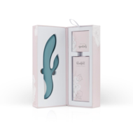 Вибратор с клиторальным стимулятором The Violet Rabbit Vibrator - 20 см. - 3
