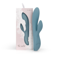 Вибратор с клиторальным стимулятором The Violet Rabbit Vibrator - 20 см. - 4