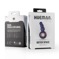 Фиолетовая анальная вибропробка Outer Space в виде елочки - 13,2 см. - 4