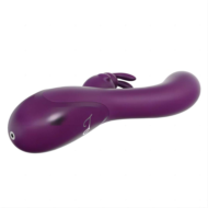 Фиолетовый вибратор-кролик Craybit Rabbit Vibrator - 21 см. - 2