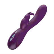 Фиолетовый вибратор-кролик Craybit Rabbit Vibrator - 21 см. - 4