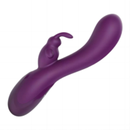Фиолетовый вибратор-кролик Craybit Rabbit Vibrator - 21 см. - 5