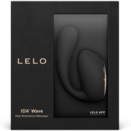 Черный вибратор с управлением через приложение Lelo Ida Wave - 1