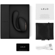 Черный вибратор с управлением через приложение Lelo Ida Wave - 2