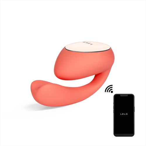 Коралловый вибратор с управлением через приложение Lelo Ida Wave - 0