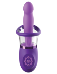 Фиолетовая помпа-вибратор Ultimate Pleasure Pro Plus - 1