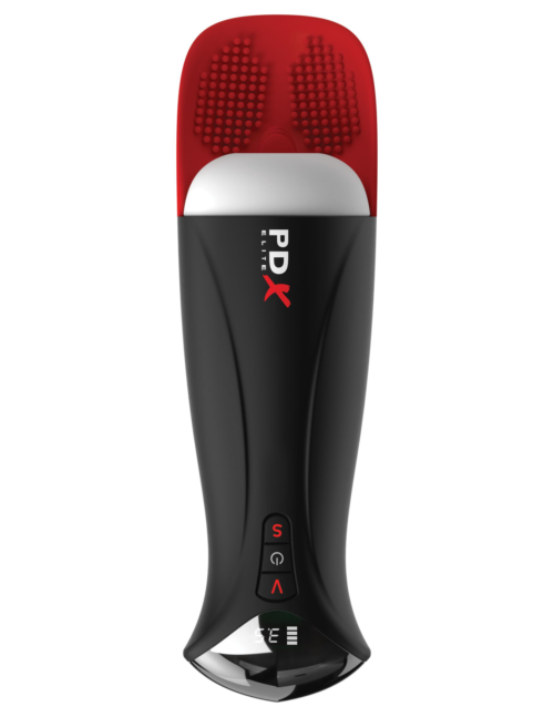 Мастурбатор в колбе с вибрацией Fuck-O-Matic Pro XL - 1