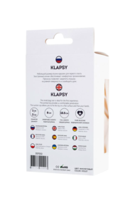 Фиолетовая анальная втулка Klapsy - 10,5 см. - 5