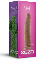 Реалистичный фаллоимитатор без мошонки Mad Cactus - 20,5 см. - 0